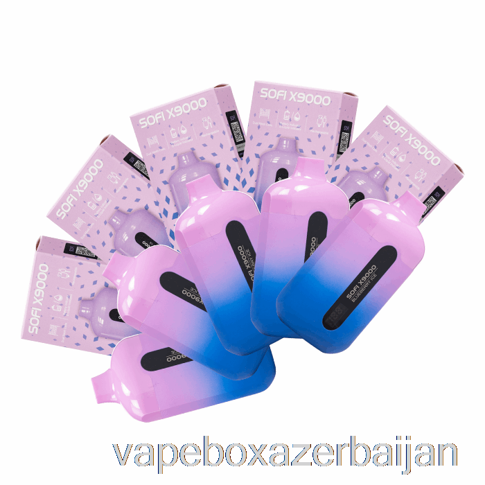 Vape Baku [10-Pack] SOFI X9000 0% Zero Nicotine Smart Disposable
